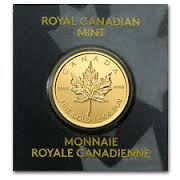 Anlage-Münze Kanada, 1Gramm Maple Leaf